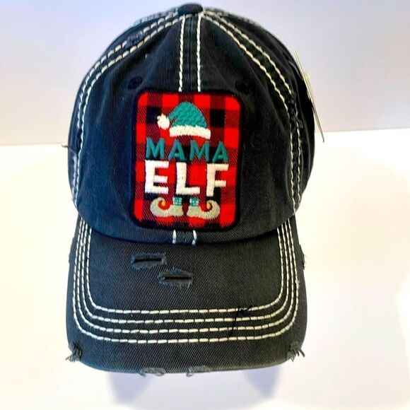 NEW Mama elf baseball hat, Christmas - Picture 1 of 7